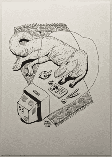 dinosaur-chilling-in-front-of-the-tv-2014-poor-quality-photo